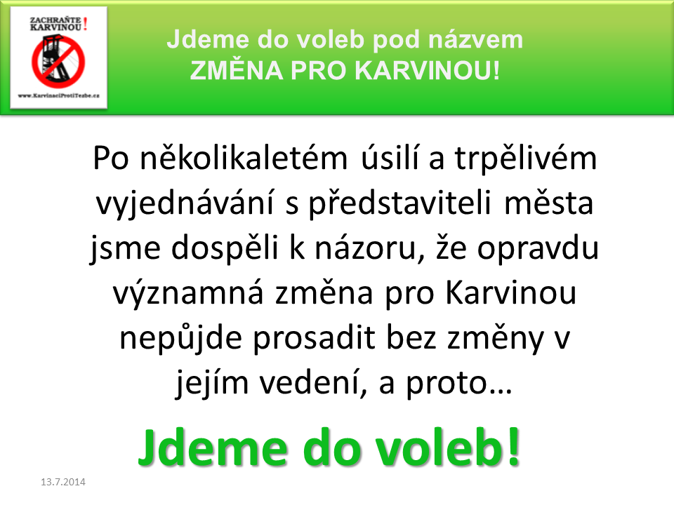 jdeme do voleb